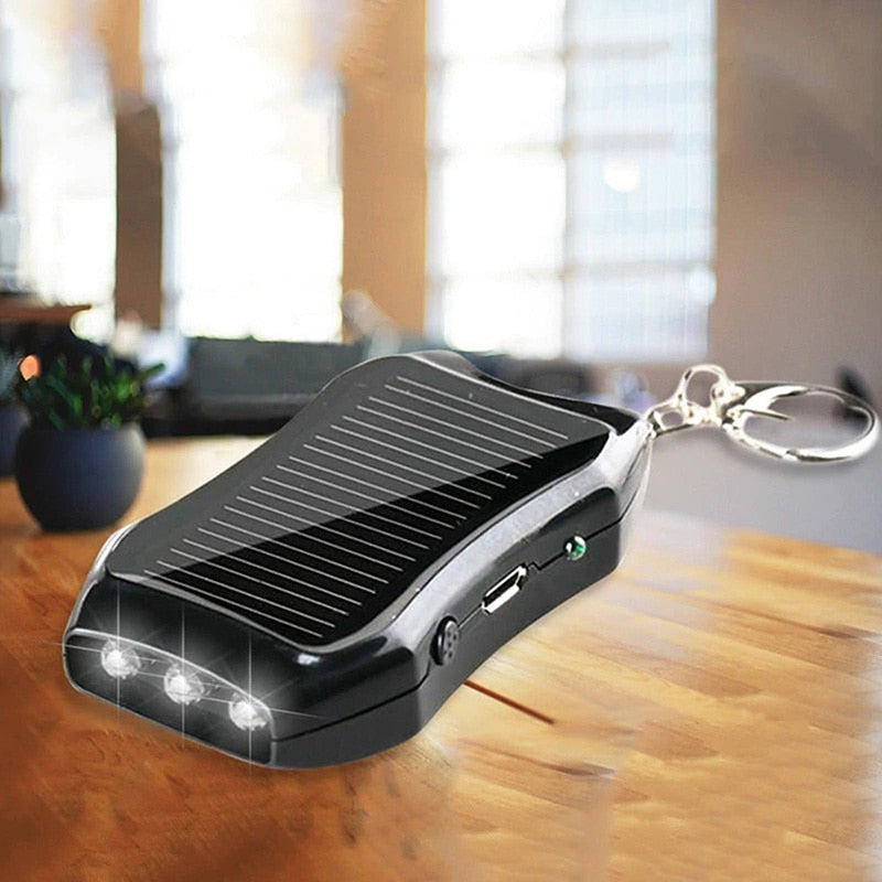 Chaveiro Carregador Portátil Solar | SunCharge