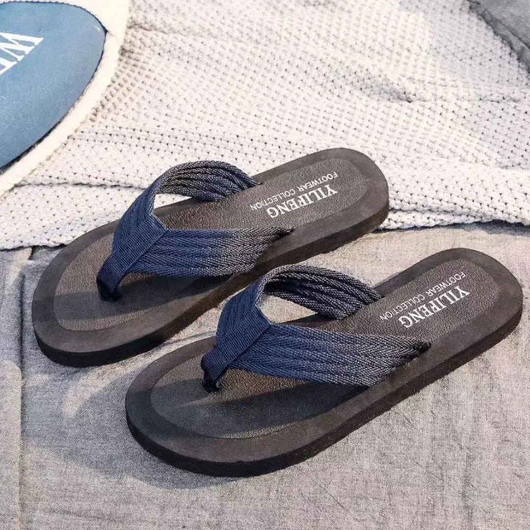 Chinelo Masculino Sola Antiderrapante Horizonte Zen Brisa, Conforto e Segurança em Cada Passo