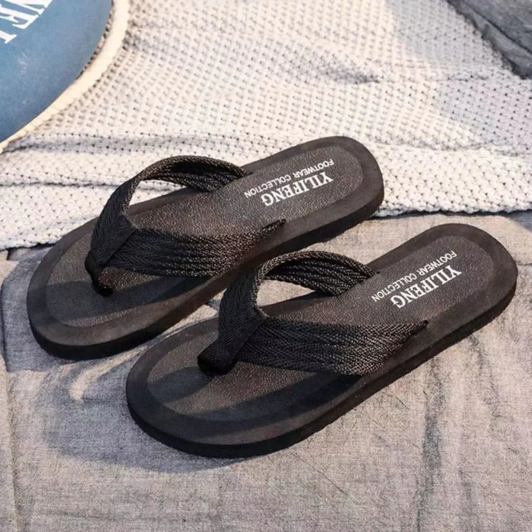 Chinelo Masculino Sola Antiderrapante Horizonte Zen Brisa, Conforto e Segurança em Cada Passo