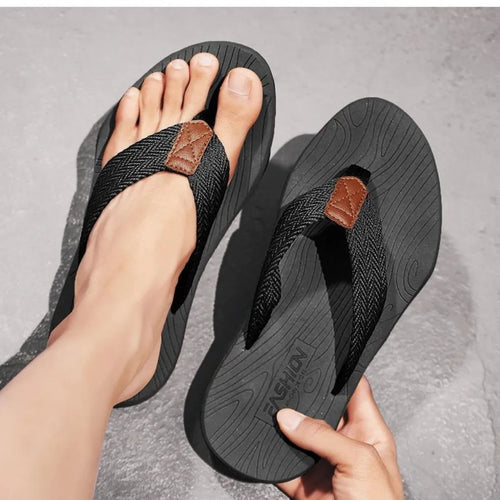 Chinelo Anatômico Sola Antiderrapante Horizonte Zen Caminho, Conforto e Segurança a Cada Passo