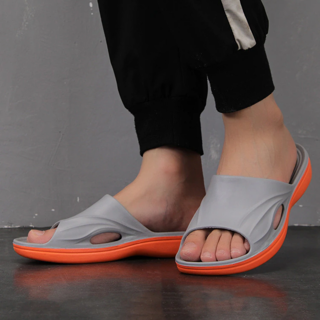 Chinelo Ortopédico Sola Antiderrapante Horizonte Vitalidade Equilíbrio, Caminhada Segura e Confortável