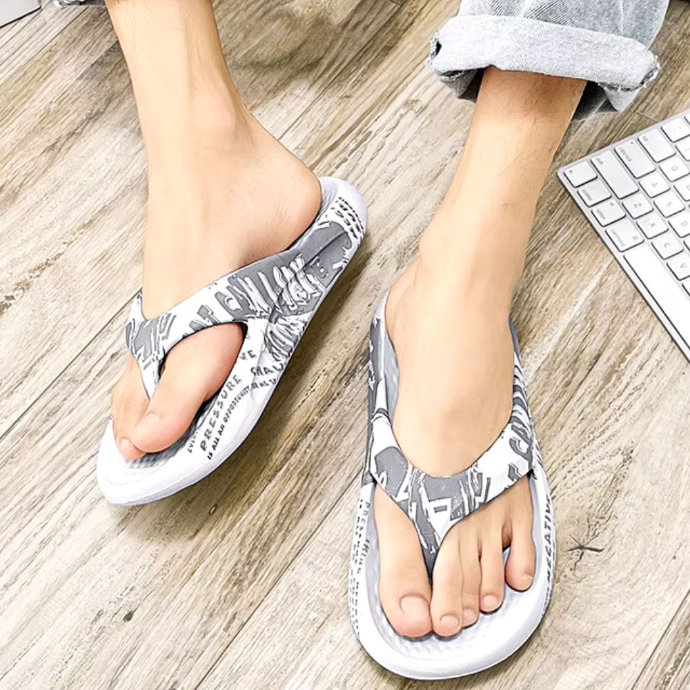 Chinelo Masculino de Verão Plataforma Ferrazi