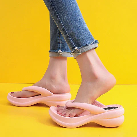 Chinelo Ortopédico Sola Antiderrapante Aura Caminho Serenidade, Alívio Imediato das Dores
