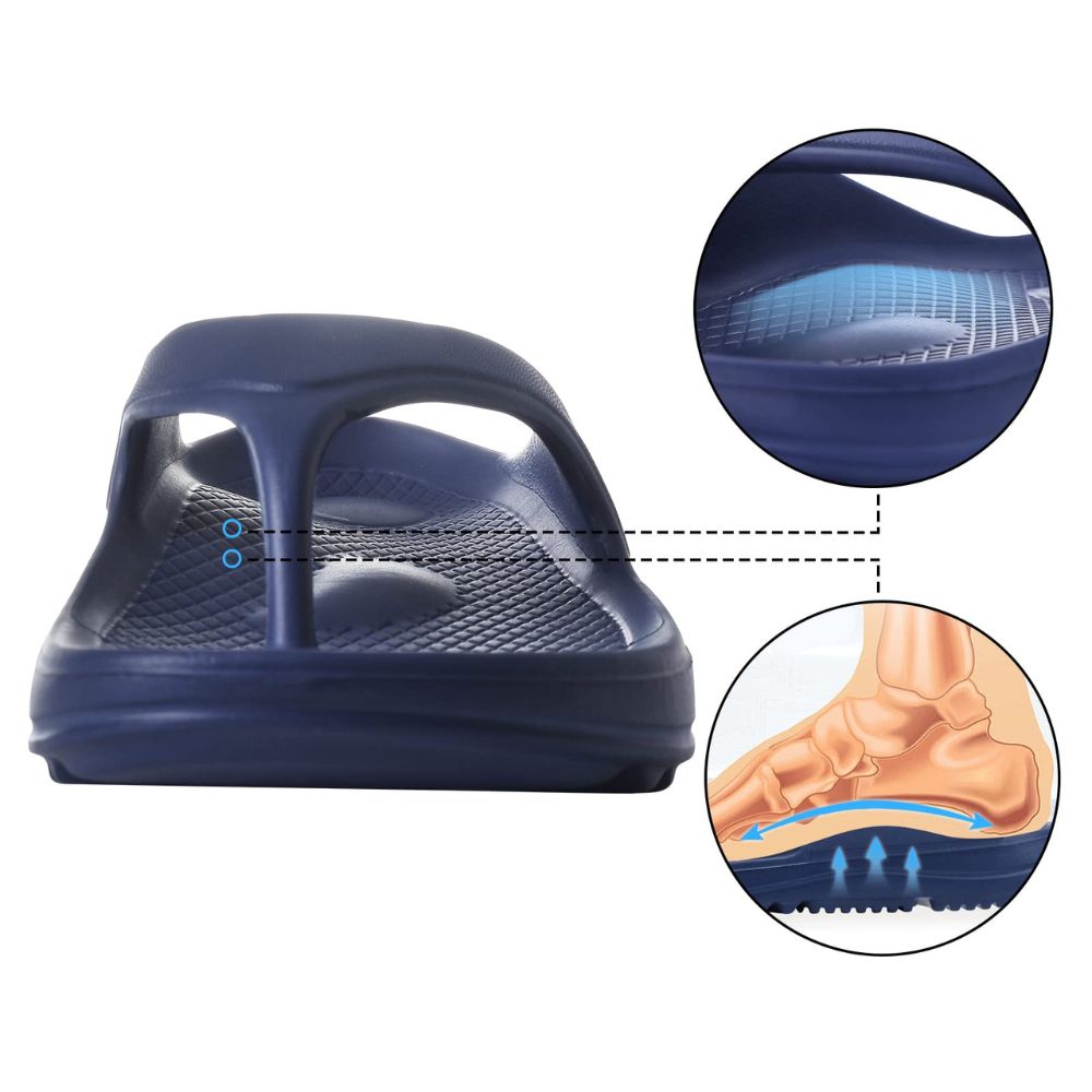 Chinelo Ortopédico Sola Antiderrapante Horizonte Sereno Flow, Conforto e Alívio Imediato