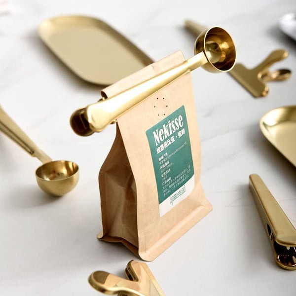 Colher de Medição de Café com Presilha Inox Ferrazi