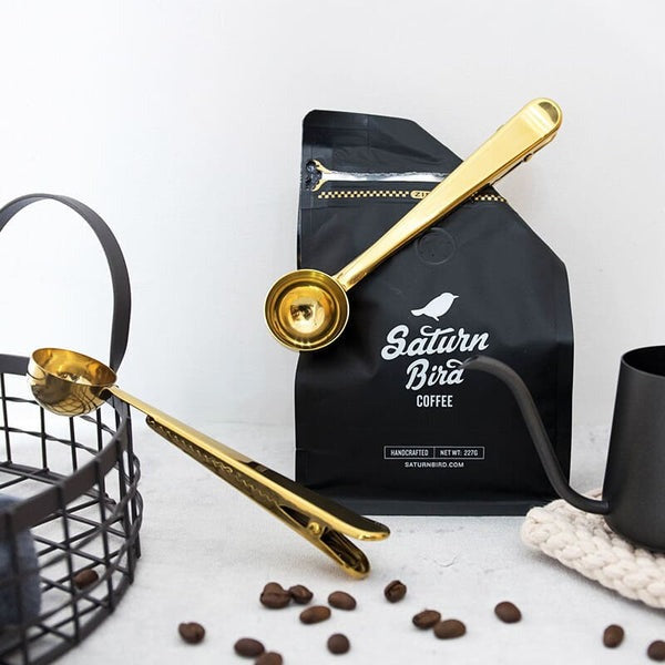 Colher de Medição de Café com Presilha Inox Ferrazi