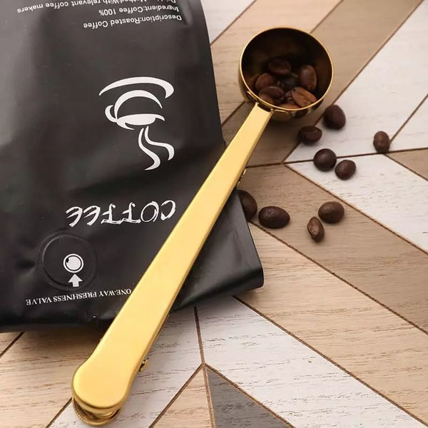Colher de Medição de Café com Presilha Inox Ferrazi