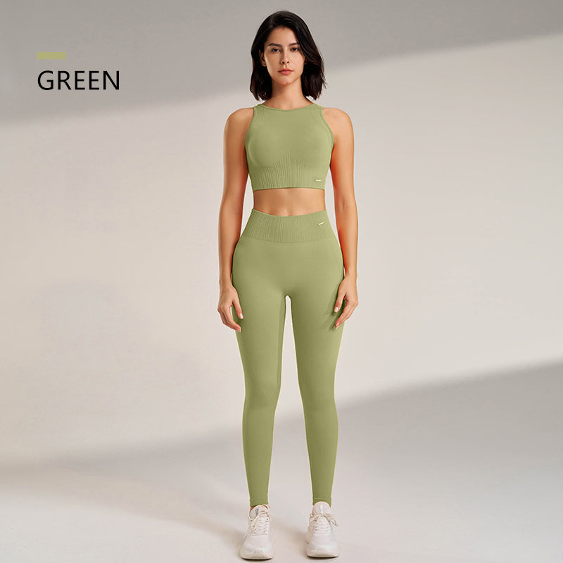 Conjunto Top e Legging Fitness Feminino Ferrazi