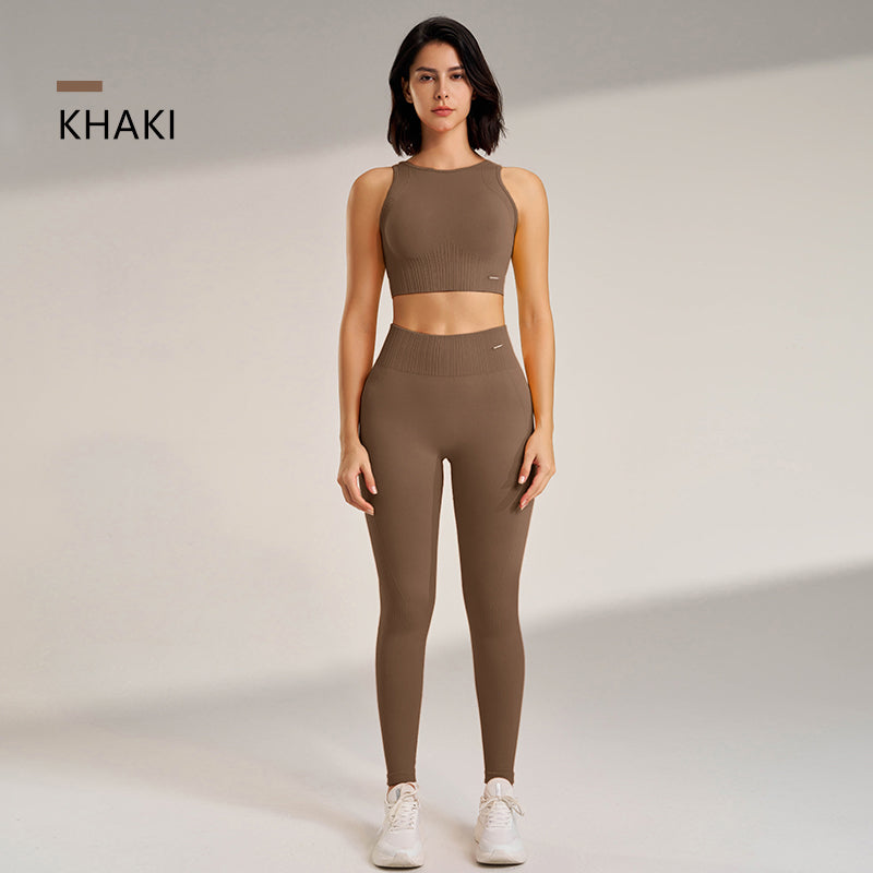 Conjunto Top e Legging Fitness Feminino Ferrazi