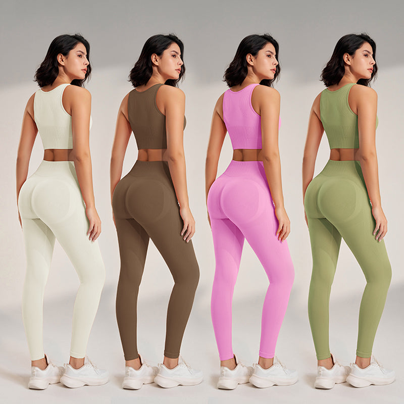 Conjunto Top e Legging Fitness Feminino Ferrazi