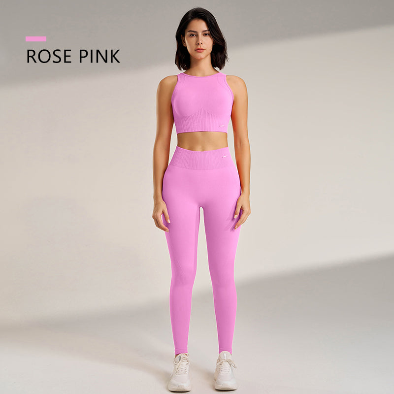 Conjunto Top e Legging Fitness Feminino Ferrazi