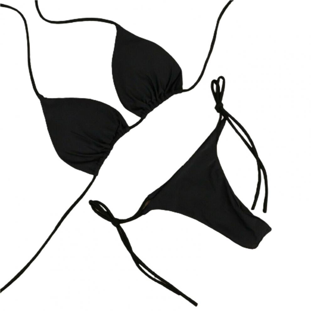 Conjunto de Biquíni Feminino Monocromático Ferrazi