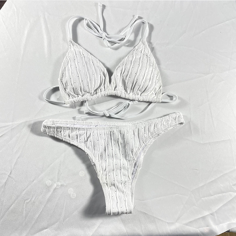 Conjunto de Biquíni Feminino Texturizado Ferrazi