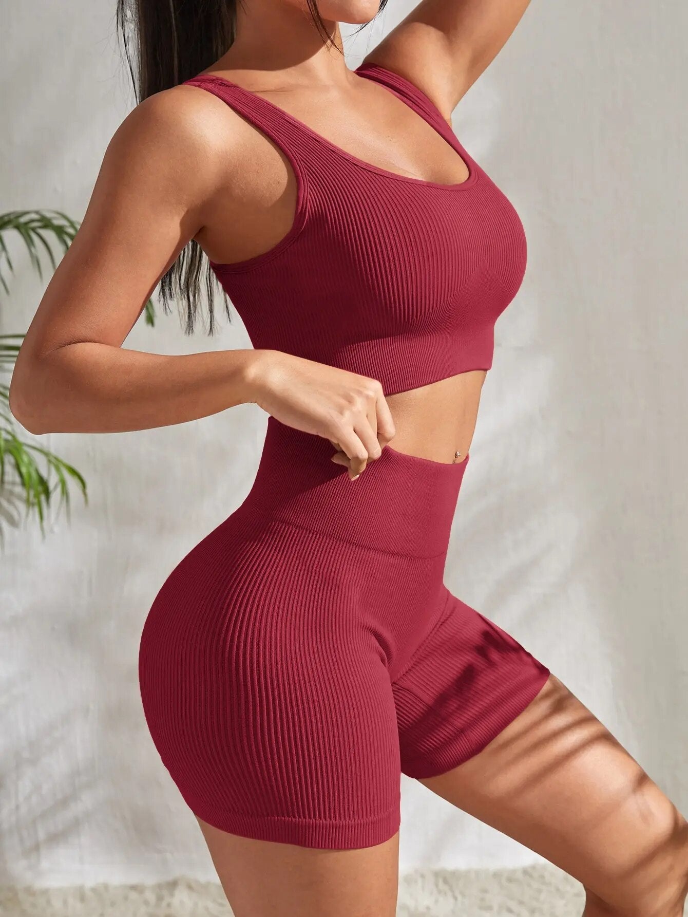 Conjunto de Treino Top e Short Feminino Ferrazi