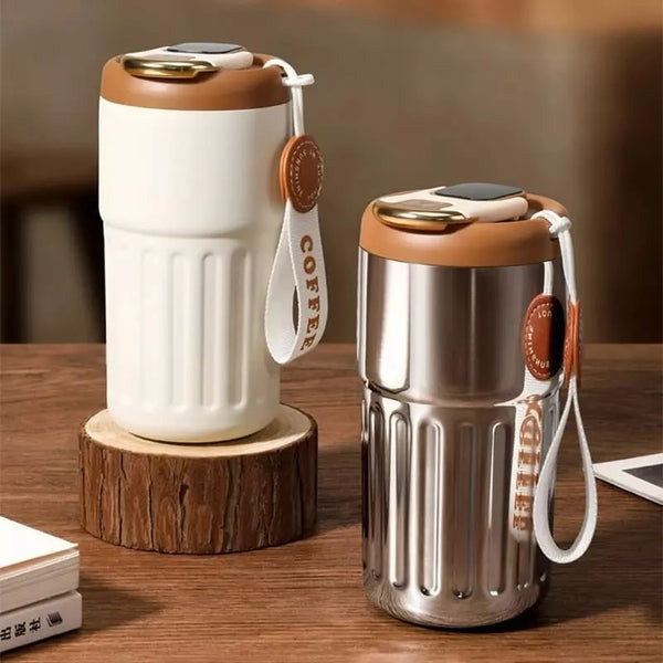 Copo Térmico Digital com Tampa de Inox Ferrazi