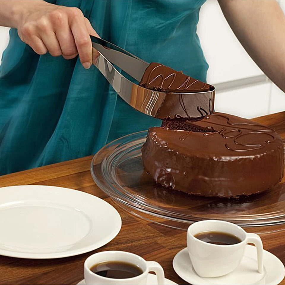 Cortador e Fatiador de Bolos e Tortas em Aço Inoxidável Ferrazi
