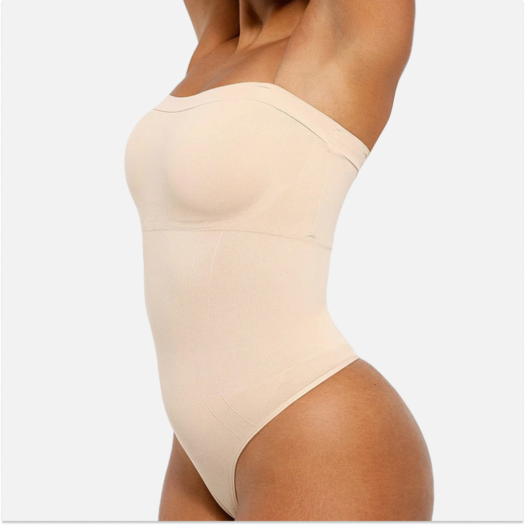 Body Modelador Suporte Inteligente Virtude Eclipse, Silhueta Definida com Conforto Total