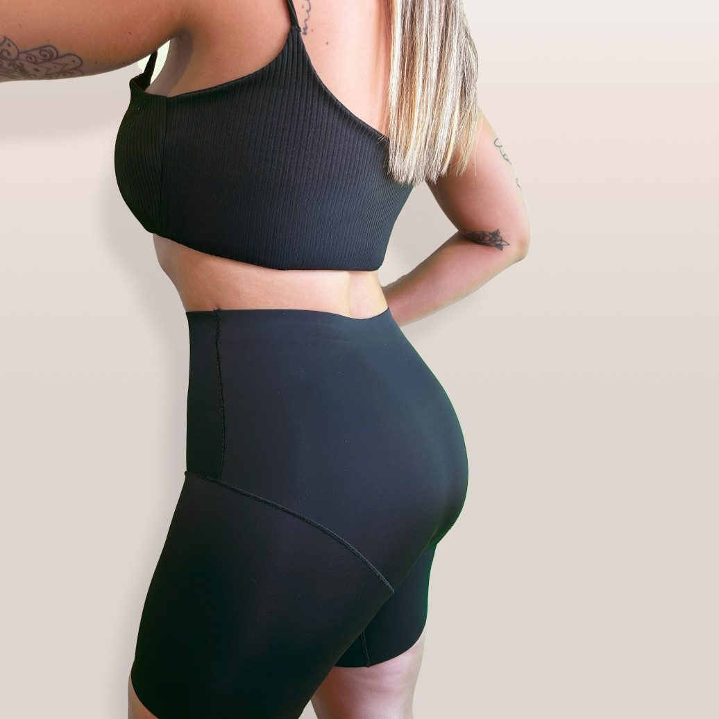 Short Modelador Compressão Suave Aura Harmonia, Silhueta Definida com Conforto Absoluto - Compre 1 Leve 2