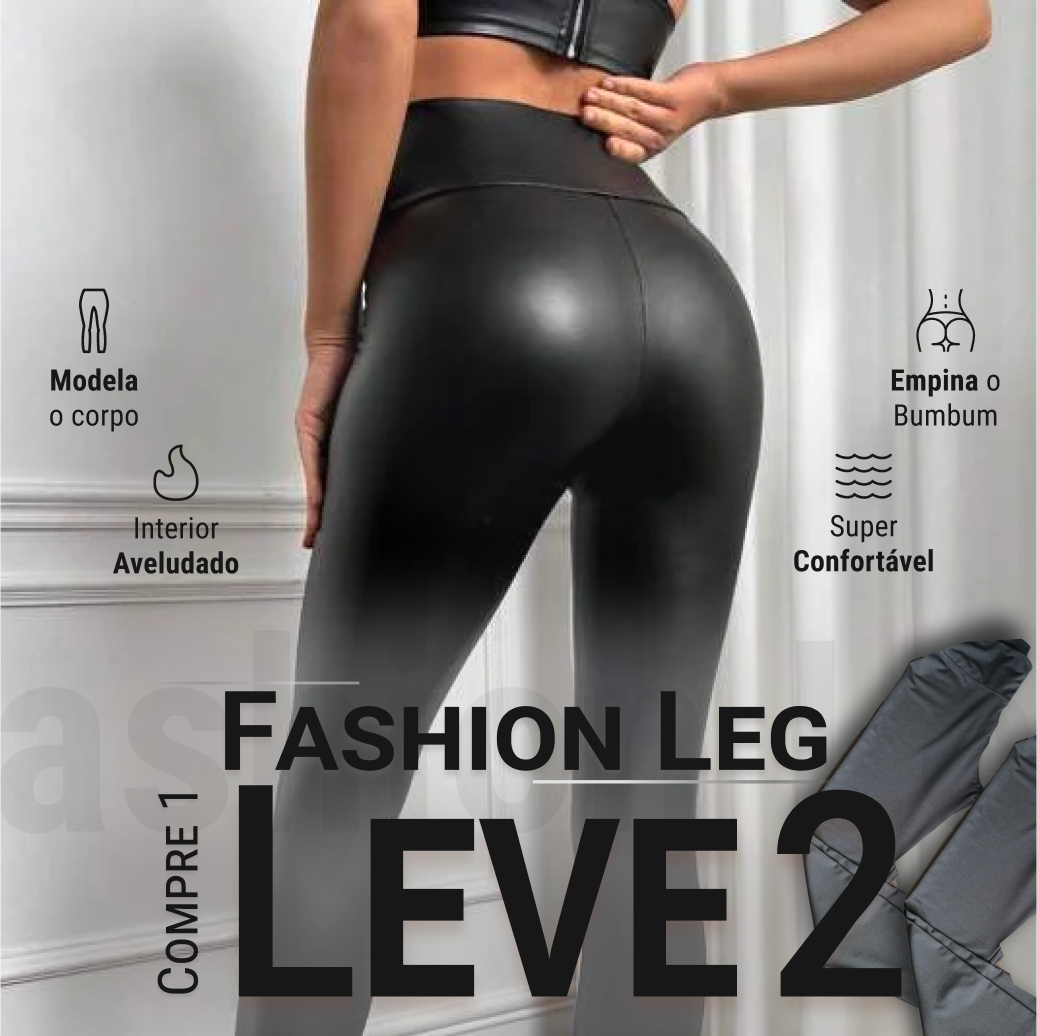 Calça Legging Aveludado Eclipse Jazz Instante, Modela e Valoriza Suas Curvas - Compre 1 Leve 2