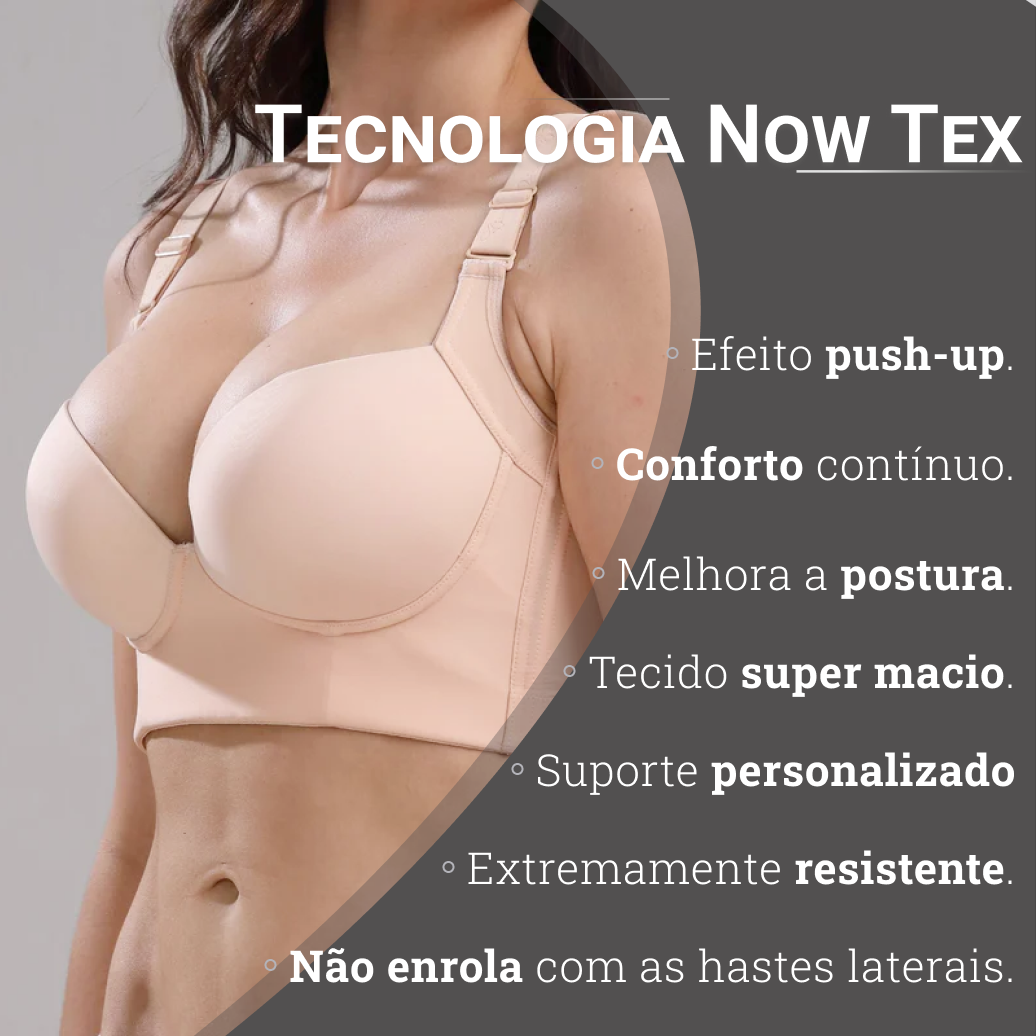 Sutiã Anatômico Tecido Inteligente Aura Harmonia, Conforto e Suporte Sem Marcas