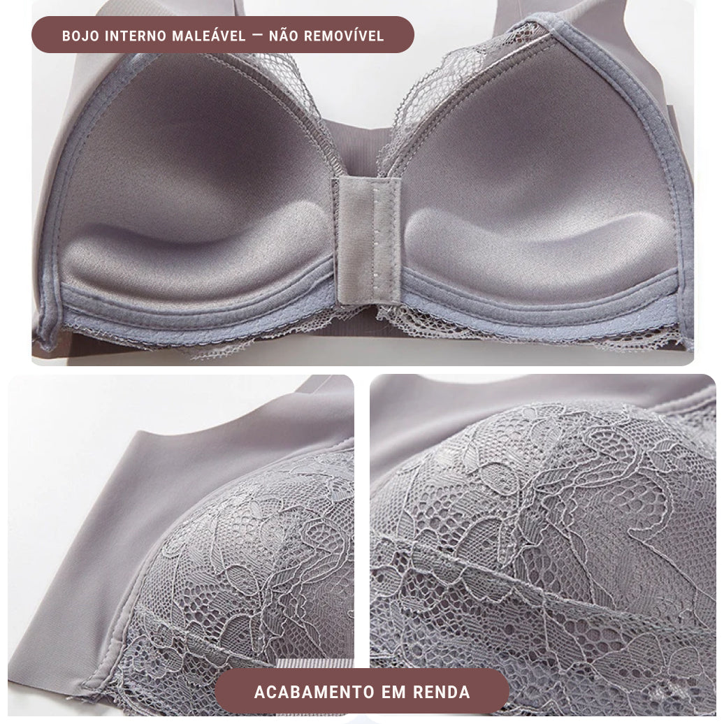 Sutiã Suporte Ergonômico Harmonia Zen Brisa, Conforto Absoluto o Dia Todo - Compre 1 Leve 3
