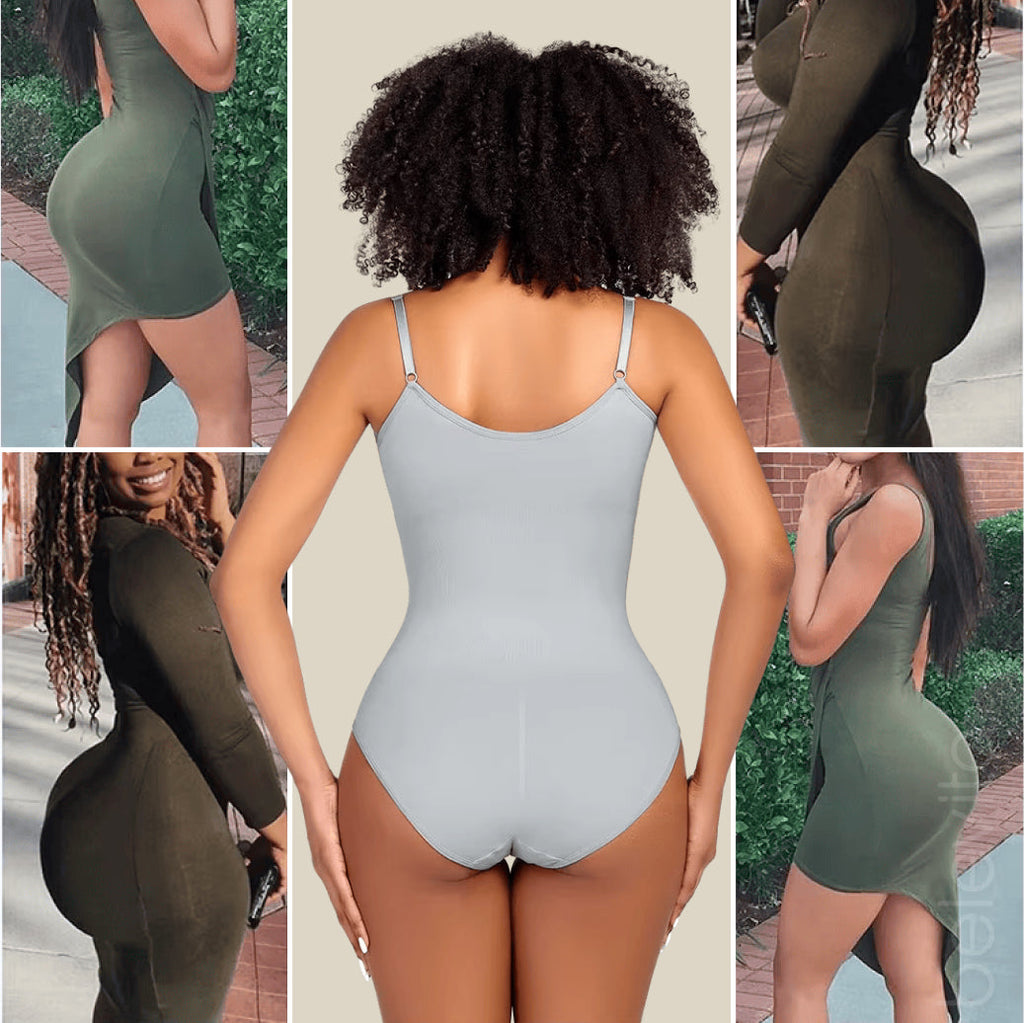 Body Modelador Compressão Suave Aura Estilo Eclipse, Silhueta Definida e Conforto Diário - Compre 1 Leve 2