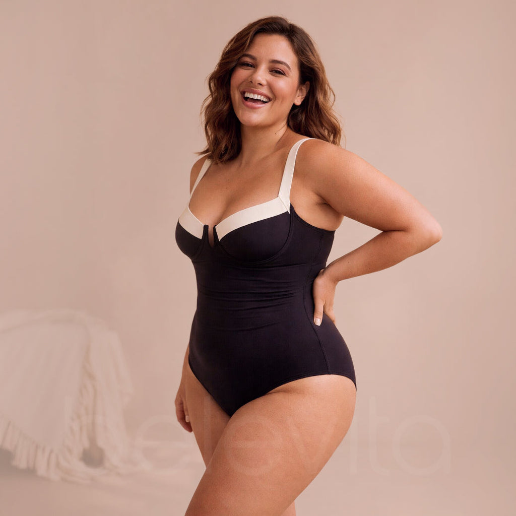 Maiô Modelador Tecido Compressivo Aura Horizonte Serenidade, Corpo Definido com Conforto Absoluto