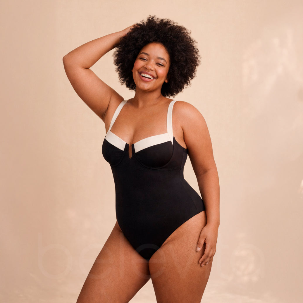 Maiô Modelador Tecido Compressivo Aura Horizonte Serenidade, Corpo Definido com Conforto Absoluto