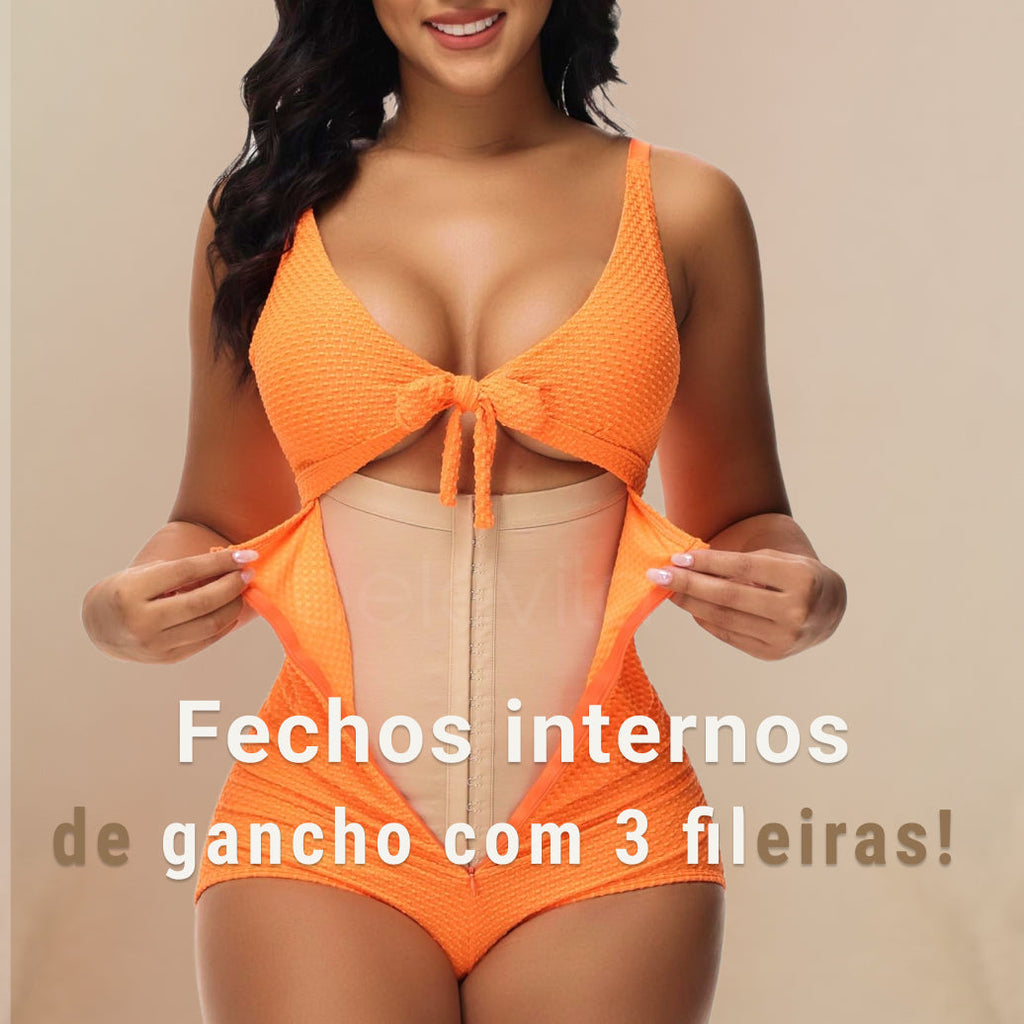 Maiô Modelador Compressão Essência Harmonia, Silhueta Definida com Conforto Absoluto