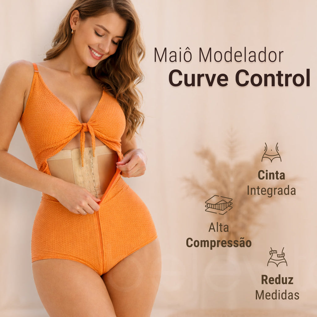 Maiô Modelador Compressão Essência Harmonia, Silhueta Definida com Conforto Absoluto