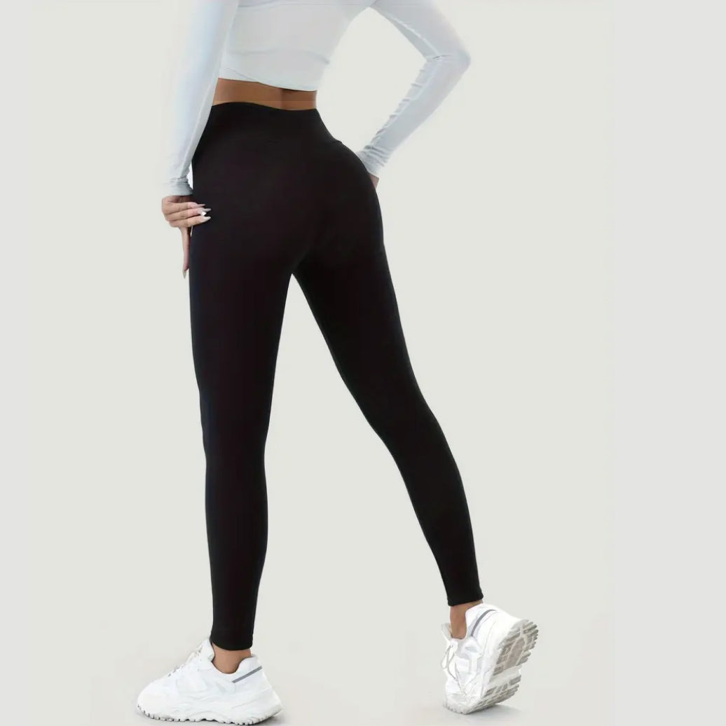Calça Legging Forro Térmico Horizonte Sereno, Conforto e Proteção nos Dias Frios