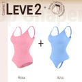 Body Modelador Compressão Suave Aura Estilo Eclipse, Silhueta Definida e Conforto Diário - Compre 1 Leve 2
