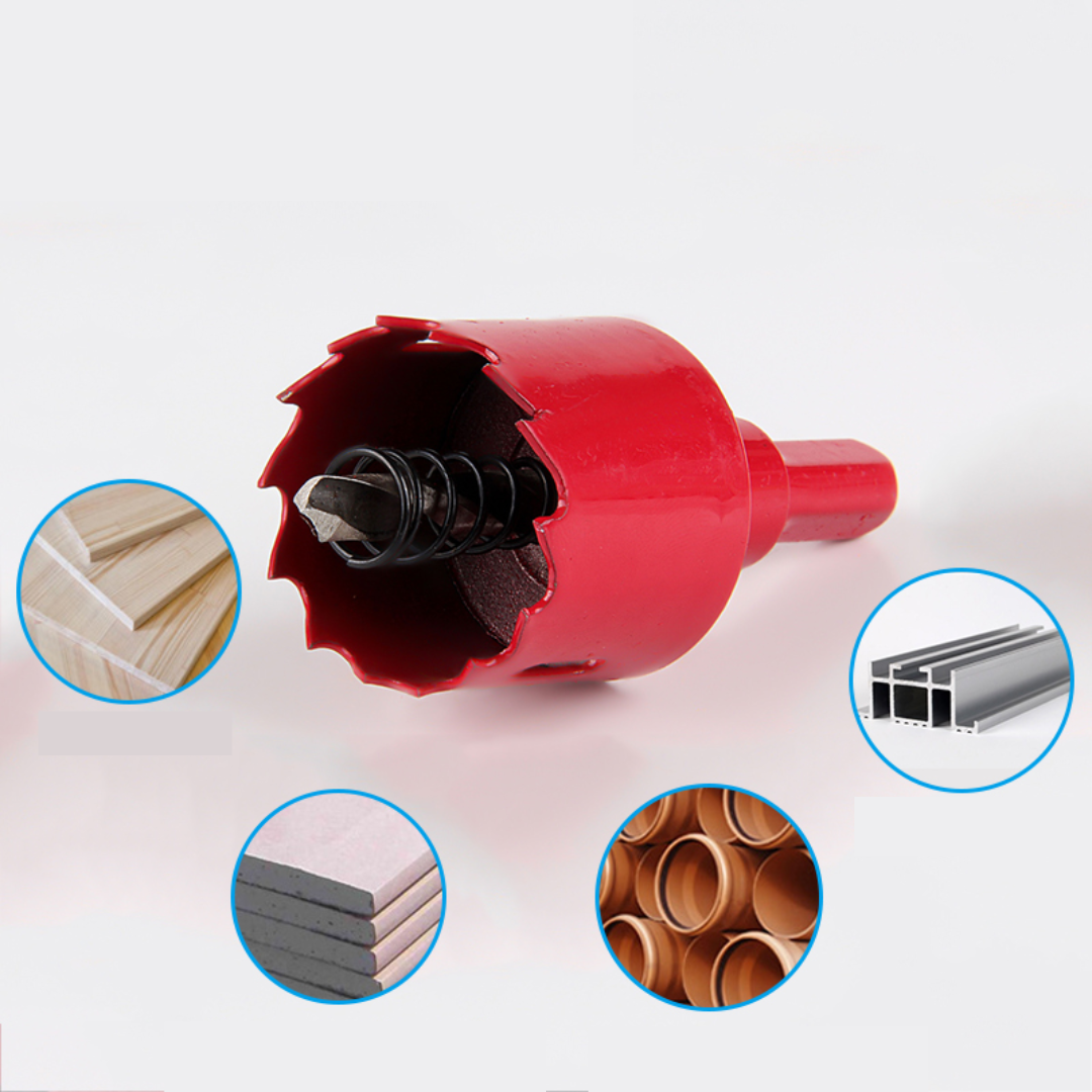 Brocas serra copo kit completo com 5 peças