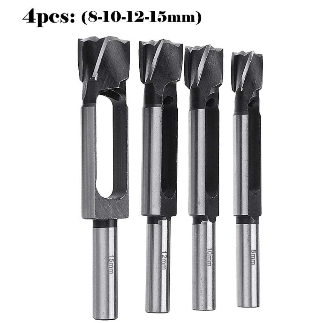 Brocas para fazer cavilhas e espigas | kit com 4 peças