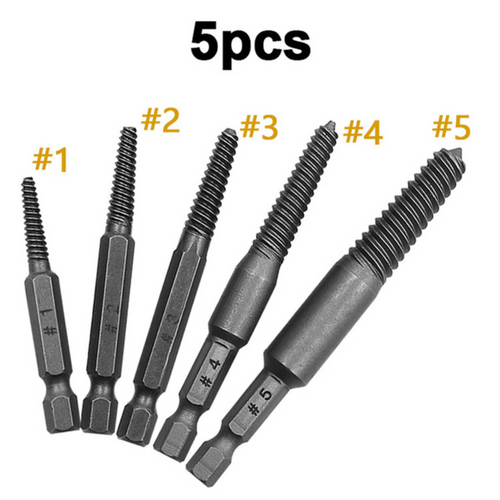 Brocas Extratoras Para Parafusos | Conjunto Completo