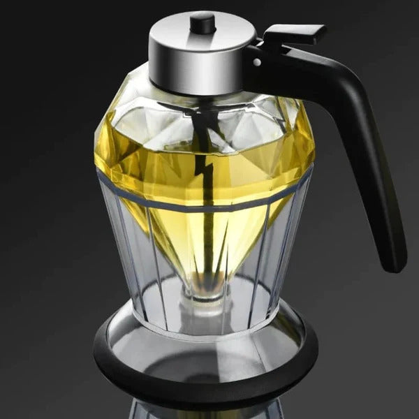 Dispensador de Mel de Vidro com Base Ferrazi