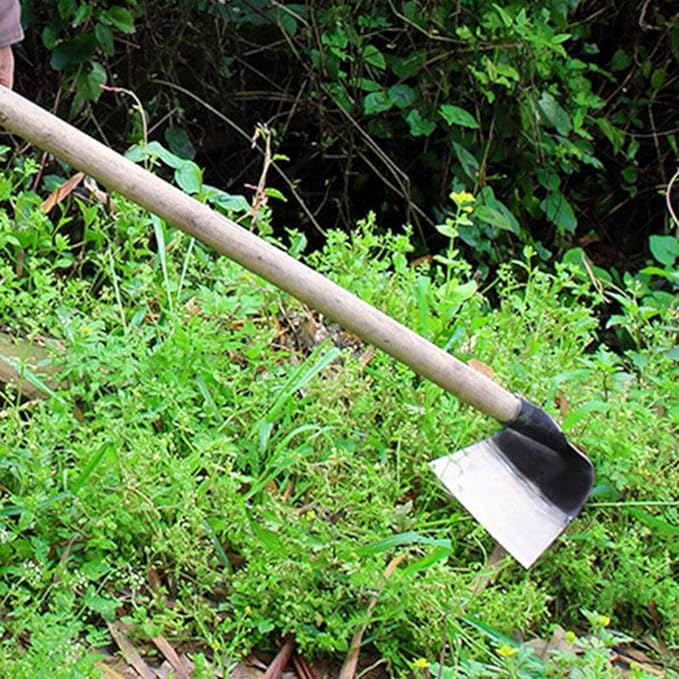Enxada de Jardinagem em Aço Manganês