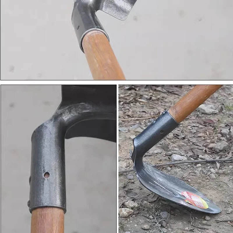 Enxada de Jardinagem em Aço carbono de Alto Desempenho