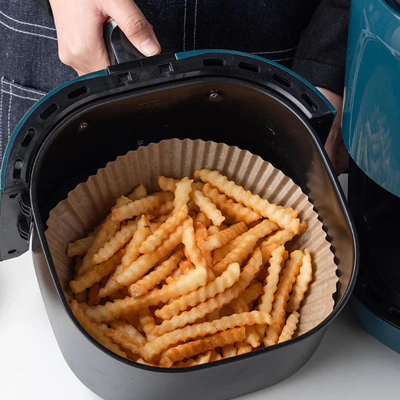 Forma de Papel à Prova de Óleo para Airfryer Descartável