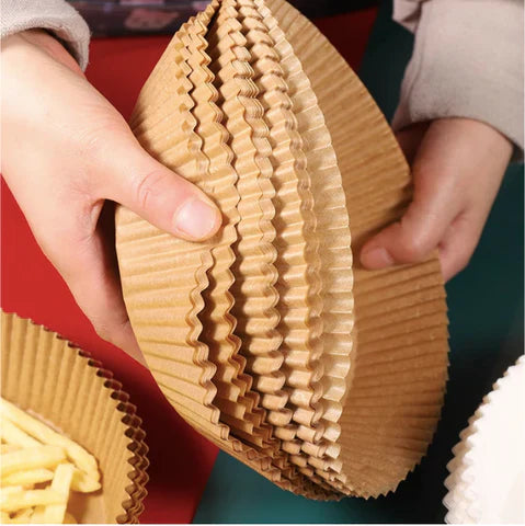 Forma de Papel à Prova de Óleo para Airfryer Descartável