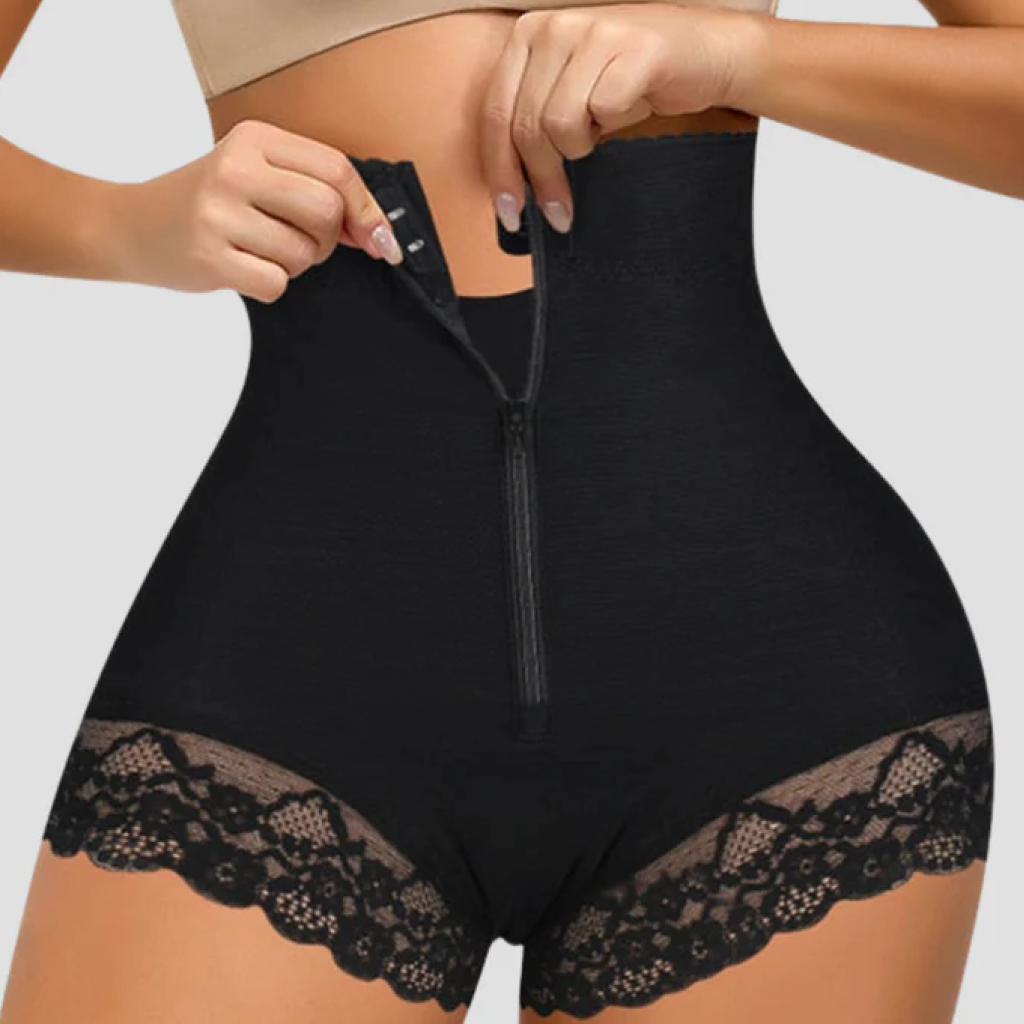 Calcinha Modeladora Enchimento Aura Plenitude, Cintura Afinada e Bumbum Empinado Instantaneamente