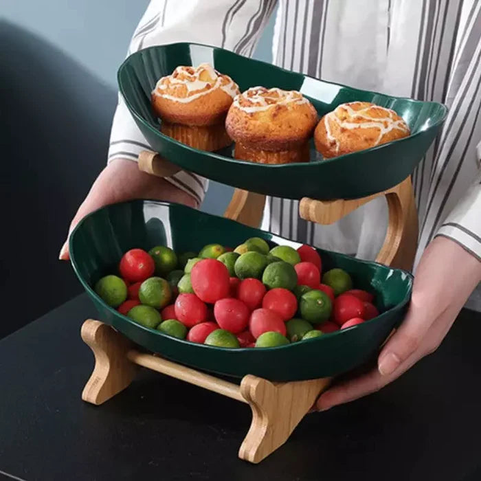 Fruteira de Mesa em Bambu - EcoBowl