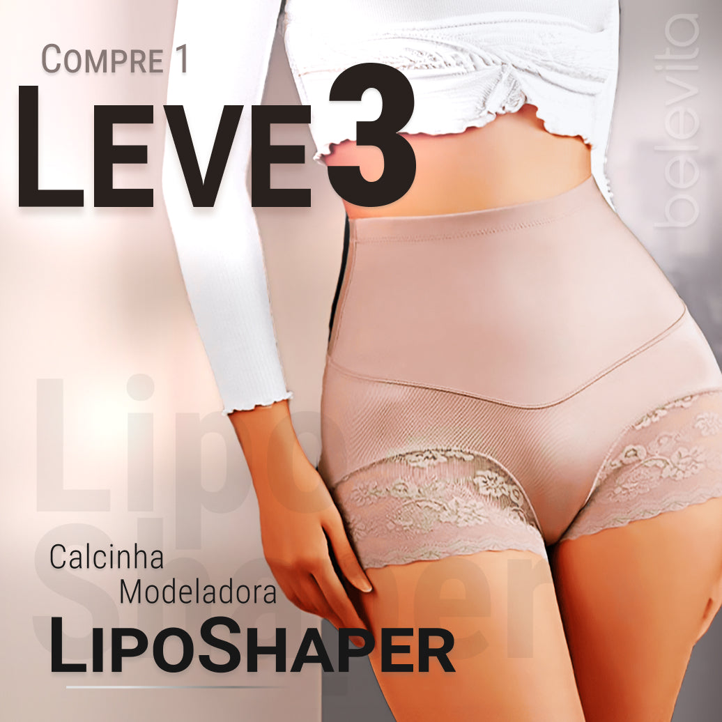 Calcinha Modeladora Seda Gelo Aura Harmonia, Curvas Realçadas com Conforto Discreto o Dia Todo - Compre 1 Leve 3