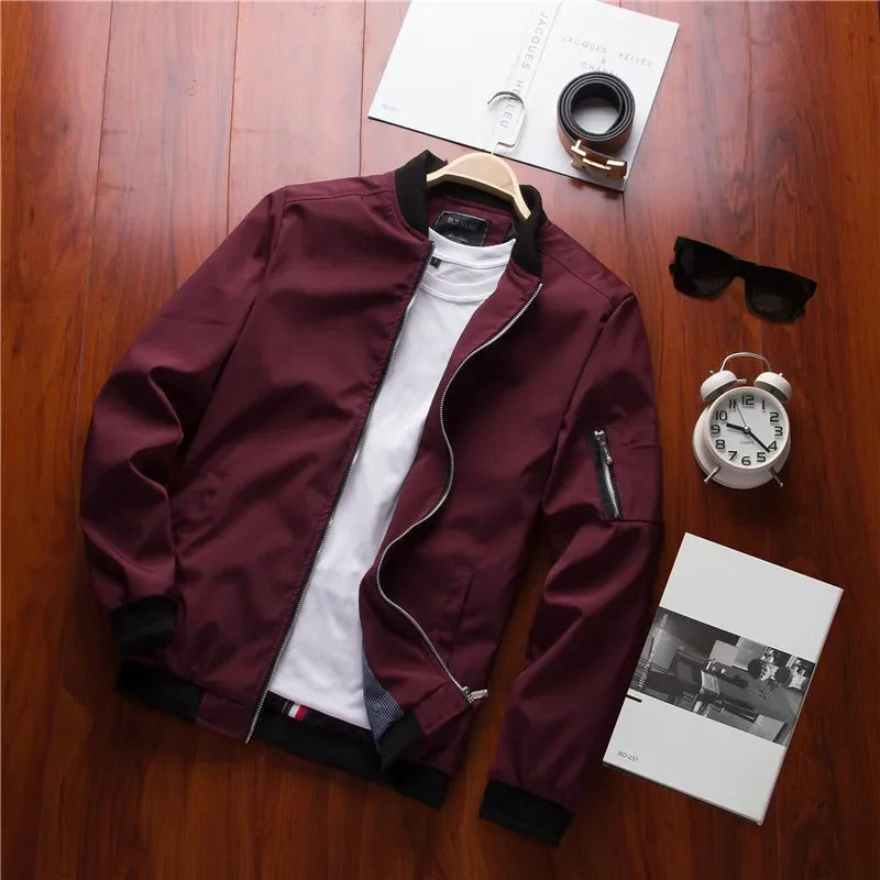 Jaqueta Bomber Masculina Casual Ferrazi