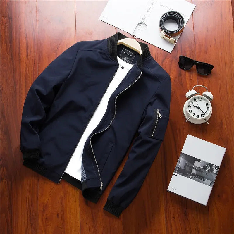 Jaqueta Bomber Masculina Casual Ferrazi