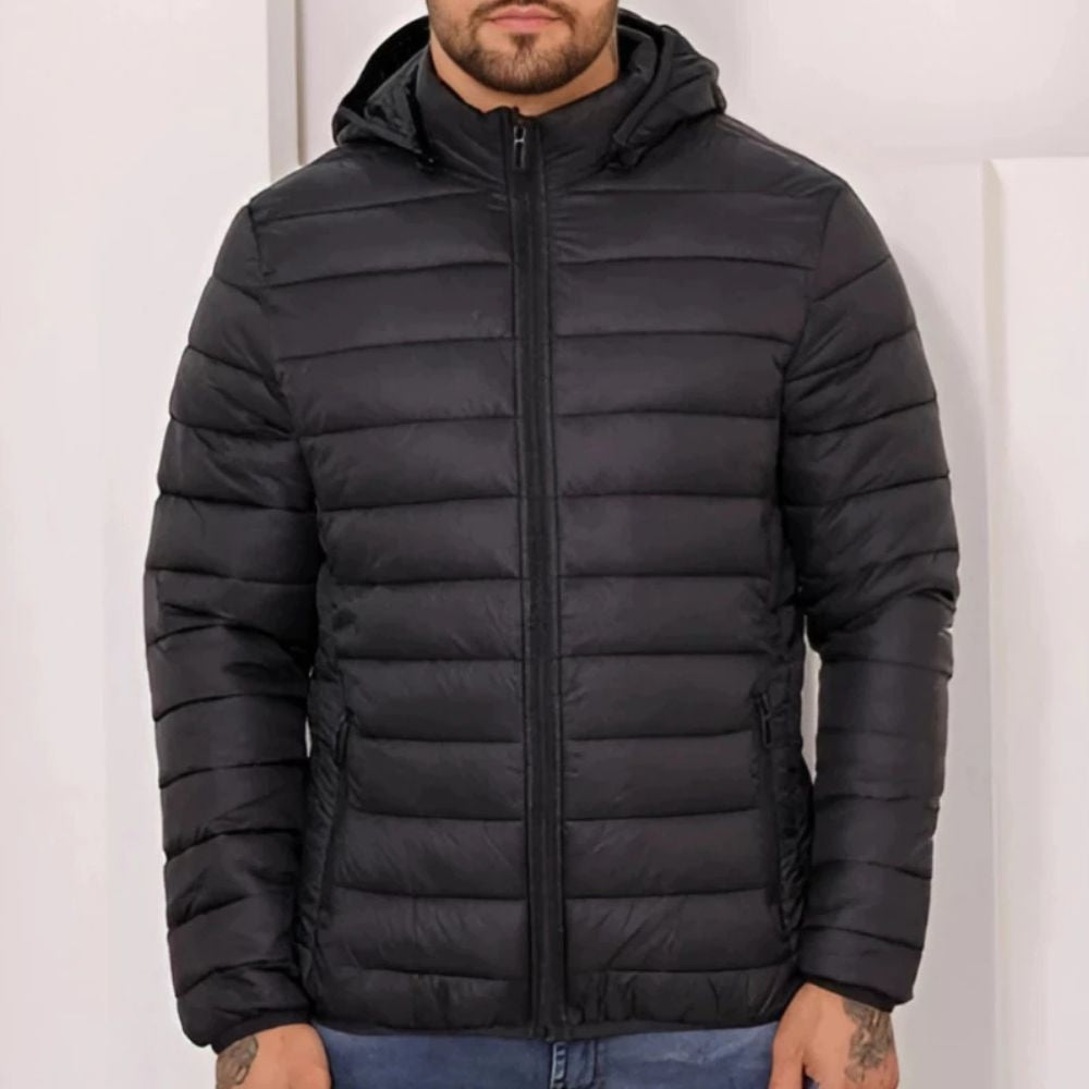 Jaqueta Masculina de Inverno Corta Vento Acolchoada Ferrazi