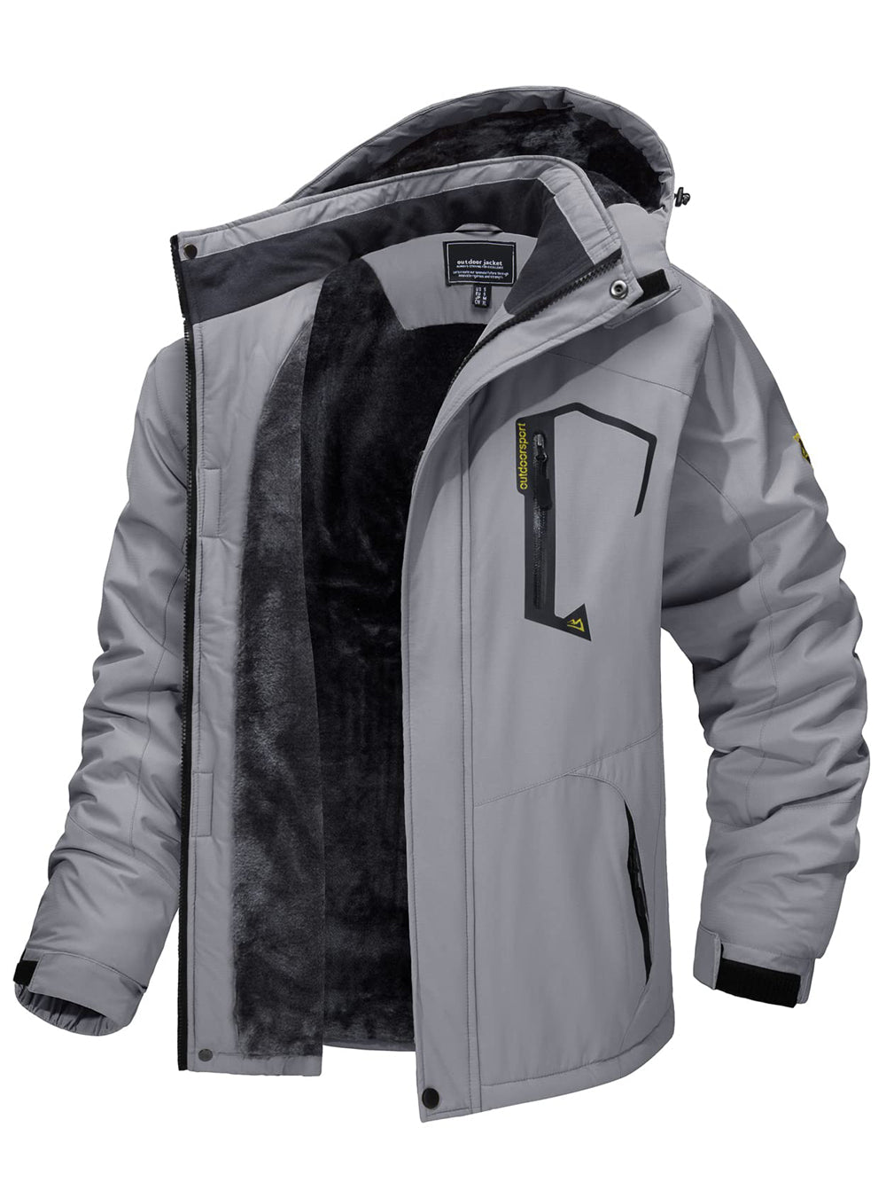 Jaqueta Masculina de Inverno Pelúciada Impermeável Ferrazi