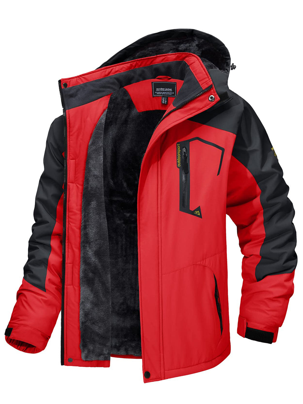 Jaqueta Masculina de Inverno Pelúciada Impermeável Ferrazi
