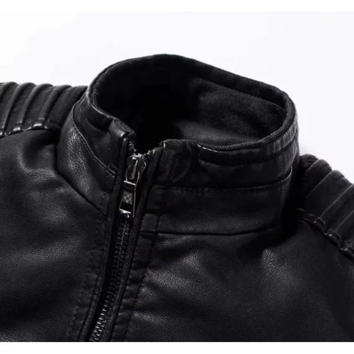 Jaqueta de Couro Masculina Slim Resistente Ferrazi