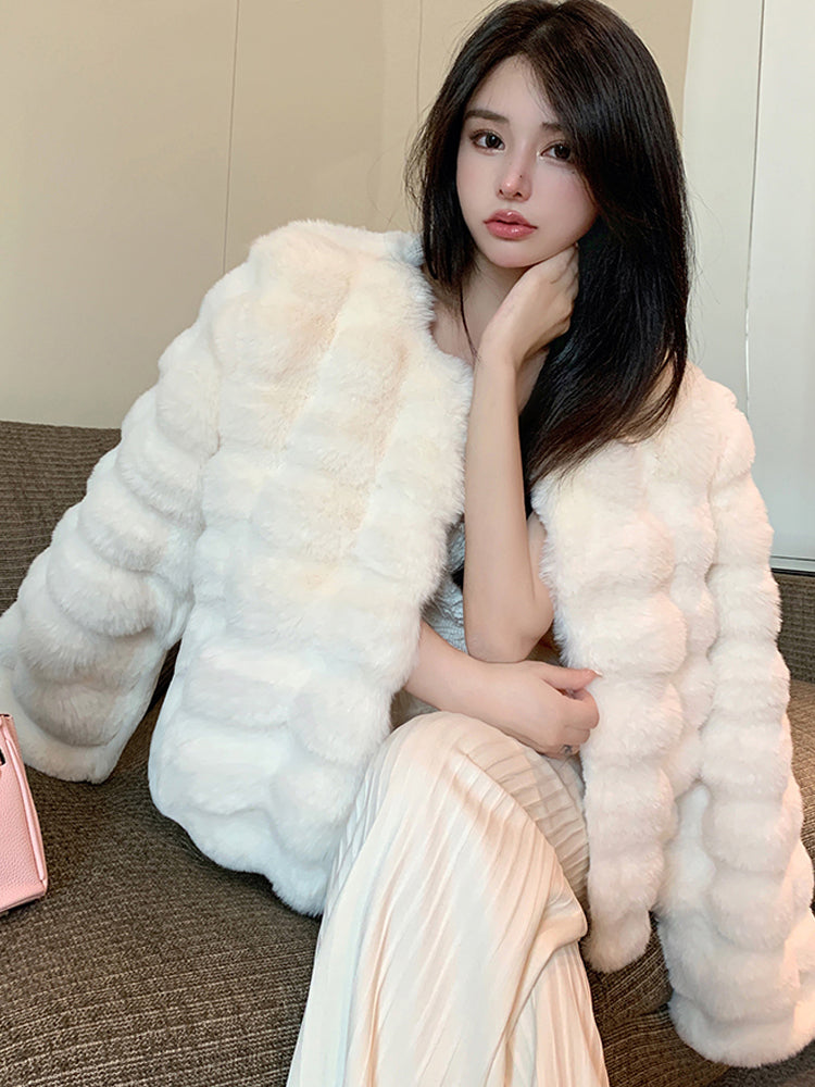 Jaqueta de Inverno Feminina Puffer Pelucia Ferrazi
